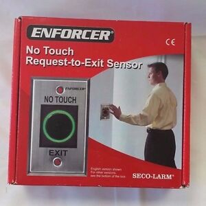 Seco-Larm Enforcer No Touch Request-to-Exit Sensor, English [Sd-927Pkc-Neq]