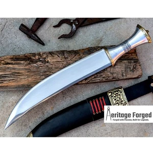 YEMENI JAMBIA KNIFE-14 inches Dagger-Traditional dagger-hunting-tactical-combat - Picture 1 of 9