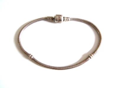 Pandora Armband 925 Silber Schlangen Armband 14,5 g/20 cm - Bild 1 von 4