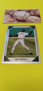 1991 Leaf # 290 Tony Gwynn San Diego Padres