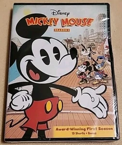 NEW Disney Mickey Mouse: Season 1 (DVD, 2013) Donald, Goofy, Minnie, SEALED - Foto 1 di 5