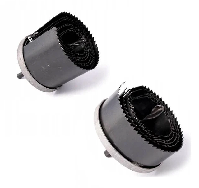 MARKENLOS 7 x Lochsäge Set Bohrkrone Kernbohrer für Holz Ø 26-63mm Dosenbohrer PROFI