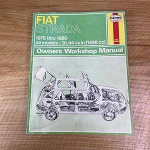 Haynes Fiat Strada 1979-1980 Owner's Workshop Manual #479 - Picture 1 of 13