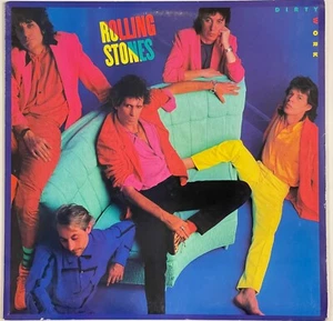 Rolling Stones Dirty Work Vinyl LP 1986 VG++/NM With Free Protective Sleeves    - Picture 1 of 6
