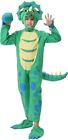 Childrens Dinosaur Costume Fits 6/10 Year Old - 5 Piece