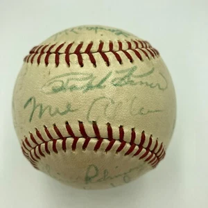 1968 New York Mets Team Signed National League Baseball Nolan Ryan JSA COA - Picture 1 of 10