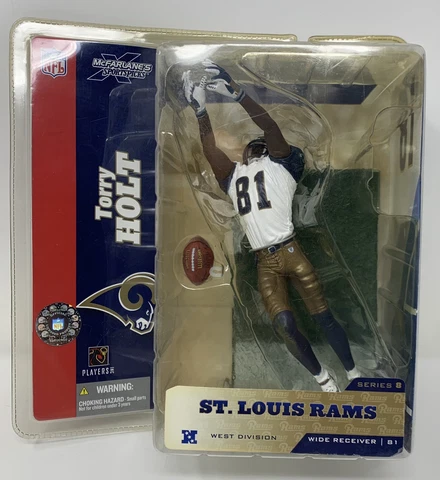 2004 McFarlane Toys SportsPicks NFL St. Louis Rams Torry Holt - NIP Cover
