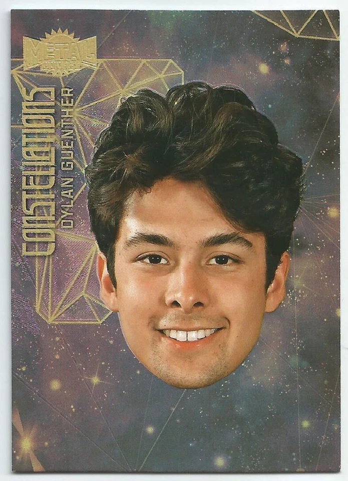 2023-24 UD Skybox Metal Universe Constellations Gold DYLAN GUENTHER #CN-6 #66/99 - Image 1 of 1
