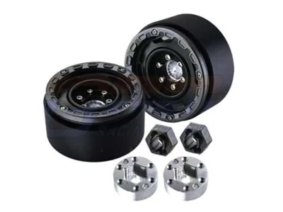 GPM Beadlock 1.33 4-Loch-Felgen Alu schwarz 37x20mm (2) #TRX4MZSP1152BK - Bild 1 von 2