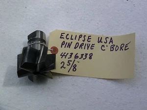 ECLIPSE -MACHINIST -AIRCRAFT -PIN DRIVE COUNTERBORE - t. 2 5/8" NEW - Picture 1 of 2
