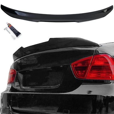Heckspoiler Ducktail Schwarz Glanz passend für 3er BMW E90 05-13 Limousine - Bild 1 von 4