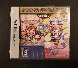 Mama's Combo Vol 2 Cooking Mama 2 + Crafting Mama - Nintendo DS Game Untested - Picture 1 of 4