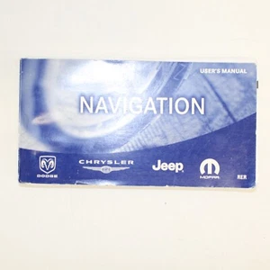 JEEP DODGE CHRYSLER NAVIGATION SYSTEM OWNERS MANUAL USER'S GUIDE BOOK - Picture 1 of 2