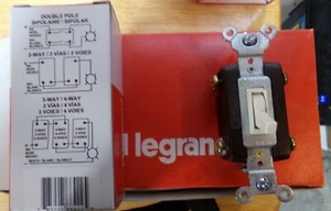 Pass & Seymour 664-LAG 4 way Toggle Switch 15A 120/277 Vac ground side wholesale - Picture 1 of 12