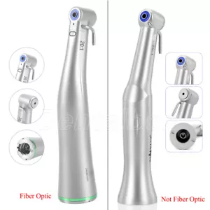 Dental LED Handpiece Fiber Optic Reduction 20:1 Implant Contra Angle Low Speed - Picture 1 of 20