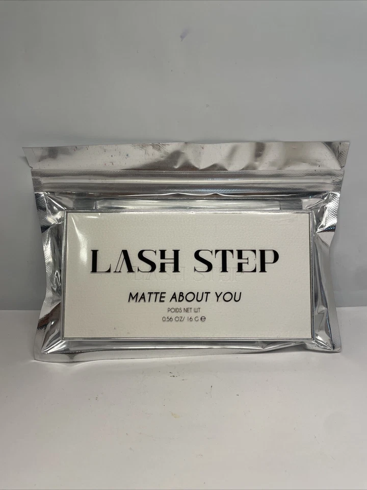 Lash Step STEP "MATTE ABOUT YOU" Eyeshadow 12 Matte Shades NEW! Free Shipping  - Image 1 of 1