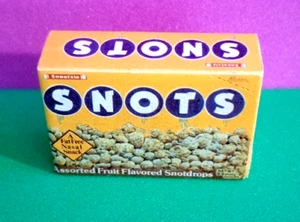 2021 WACKY PACKAGES Series 2 "MINIS 3D" MINI FIGURE "SNOTS" - Picture 1 of 2