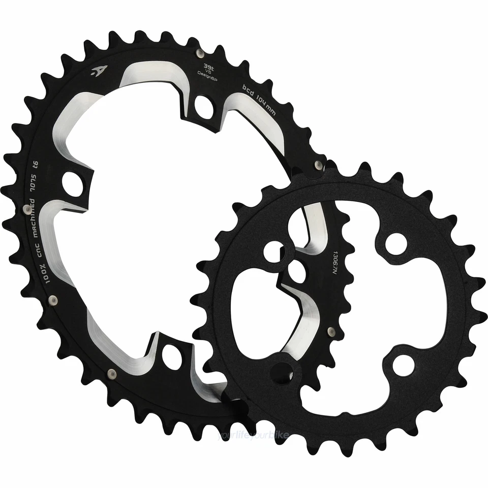 AEROZINE KETTENBLATT 39 ZÄHNE 61g 10-fach 104mm MOUNTAINBIKE 2-fach SHIMANO SRAM - Bild 1 von 1