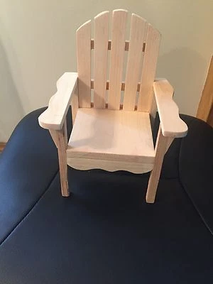 Miniature Handmade Chair 9x7x6.                  (Price Is For 1 Chair) - Image 1 of 4