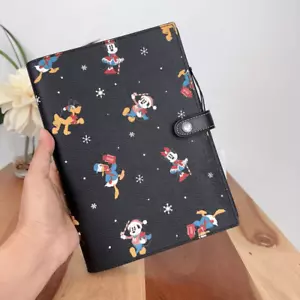 NWT Coach Disney X Coach Notebook With Holiday Print - Picture 1 of 5