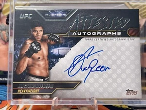 Autógrafo certificado Topps UFC Knockout Alistair Overeem 2024 - Imagen 1 de 2