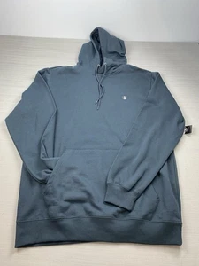 Volcom Hoodie Sweatshirt Pullover Blue/Gray Mens Size XL Skate Casual - Picture 1 of 8