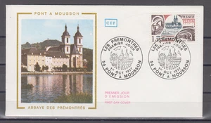 FRANCE : 1977 MINT FDC - SCOTT # 1542 ABBEY DES PREMONTRES - Picture 1 of 1