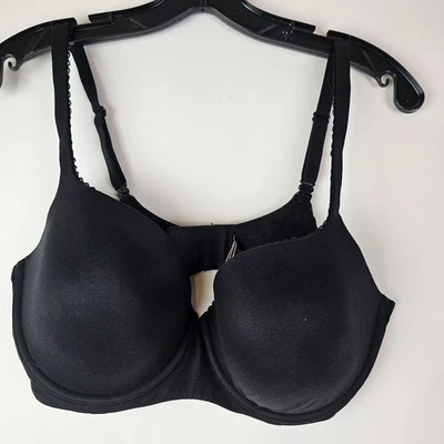 Victoria’s Secret 38DDD Body by Victoria Lined Demi Bra Black Underwire Smooth - Image 1 of 4