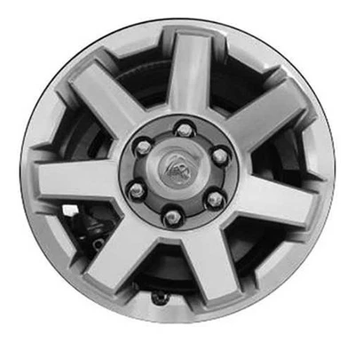 Llanta de aleación negra de 17 pulgadas genuina OEM para Toyota 4Runner 2014-2024 Foto 1 de 4