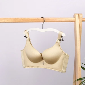 10x Plastic Material Hangers with Clip for Bras Tank Tops Cami Belts and Ties - Picture 1 of 12