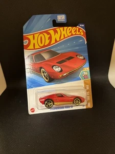 Hot Wheels '71 Lamborghini Miura SV Red 78/250 HW '70s Vs '90s 6/10 - Picture 1 of 2