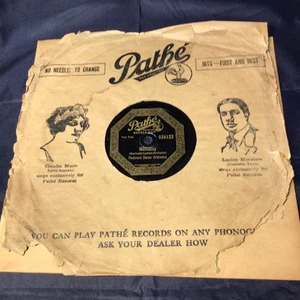 78 RPM PATHE ACTUELLE-"MANDALAY" PIEDMONT DANCE ORCH. - 1924 - Imagen 1 de 4