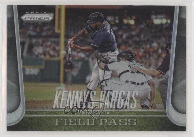 2015 Panini Prizm Field Pass Silver Prizm Kennys Vargas #7 - Image 1 of 2