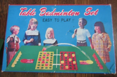 Vintage 1960s-70s Table Badminton Set - Easy to Play- Complete - Image 1 of 4