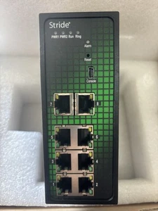 Stride SE-SW8M Industrial Ethernet Managed Switch 8-Port, DIN Rail Mount - Afbeelding 1 van 3