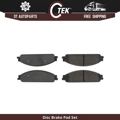 Para Ford Five Hundred 2005-2007 | Pastillas de freno de disco delanteras centradas | Semimetálicas Foto 1 de 3