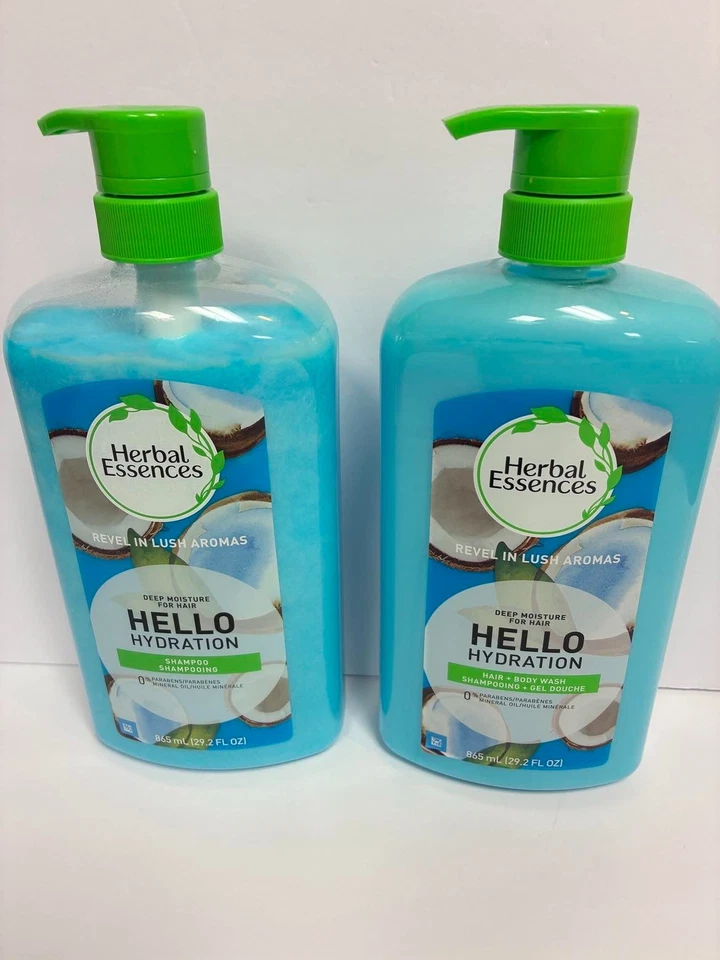 Herbal Essences Hello Hydration 2 in 1 Shampoo Conditioner 23.70 Oz 2pk