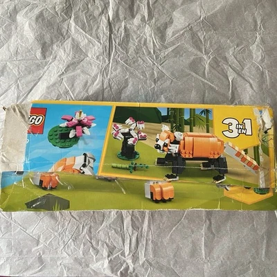 LEGO Creator 3 in 1 Majestic Tiger Pre Owned Complete. No instructions sheets.  - Image 1 of 3