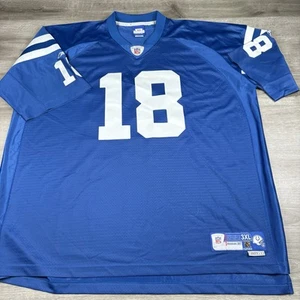 Reebok NFL Mens Size 3XL Peyton Manning 18 Indianapolis Colts Jersey Stitched - Picture 1 of 17