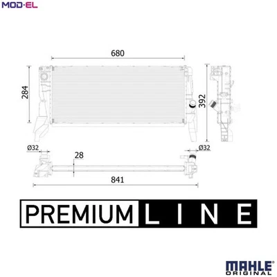 RADIATOR ENGINE COOLING CR 2313 000P FOR BMW X1/F48 B48A20B B42S20A B46A20 2.0L - Image 1 of 4