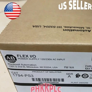 Brand new AB CAT1794-PS3 FlEX I/O POWER SUPPLY 120/230V AC INPUT US Free Tax - Picture 1 of 1