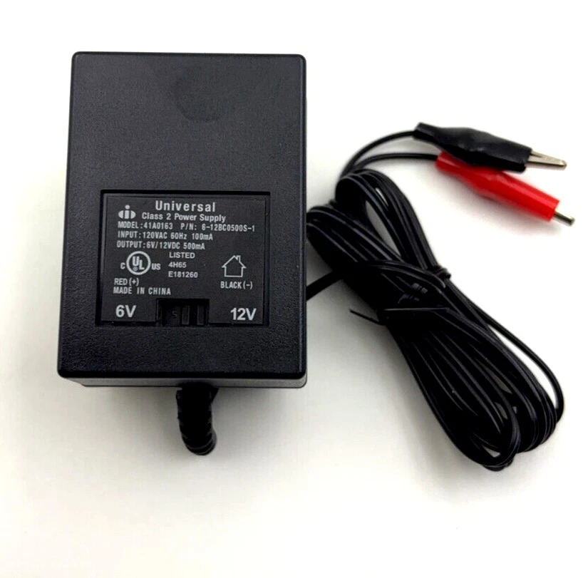 UL 120V to 6V or 12V 60W DC Transformer - Image 1 of 1