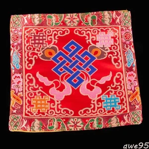 Tibetan Style Mat Vajrayana Home Interior Offering Mats Embroidery Buddhist Mat - Picture 1 of 3