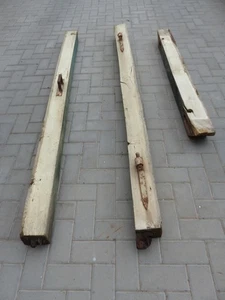 Eichenbalken Eiche Massivholz Bauholz Antike Eichenbalken Fachwerk Türgewende - Bild 1 von 8