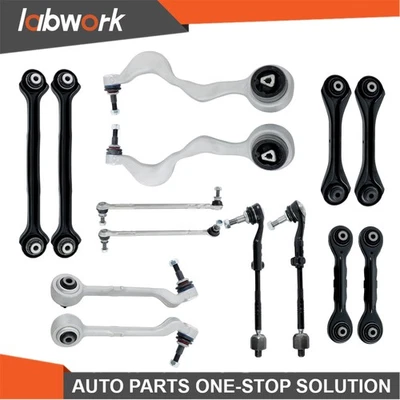Labwork 14X Front & Rear Control Arm Suspension Kit 2008-2011 For BMW 128i 135i - Image 1 of 4