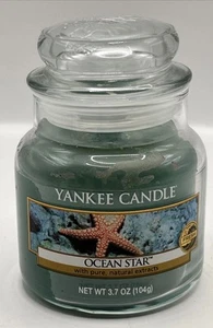 Yankee Candle Ocean Star 3.7 Oz Small Jar Candle NEW - Picture 1 of 6