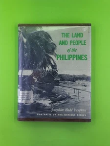 1960 book The Land & Peoples of the Philippines by Vaughan, geography, history - Picture 1 of 10