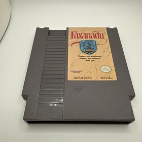 Nintendo Faxanadu NES Game Cartridge NTSC-U/C 1989
