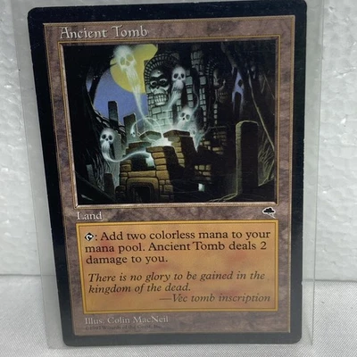 MTG Ancient Tomb Tempest Regular Lightly Played - Image 1 of 4