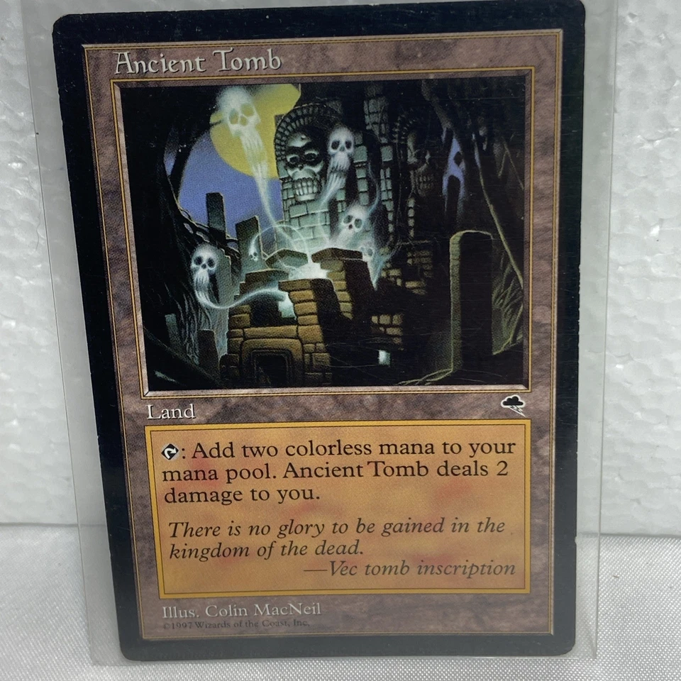 MTG Ancient Tomb Tempest Regular Lightly Played - Image 1 of 4